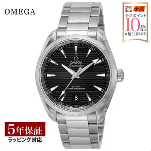 �_FASHION SALE �r���v�S�iP10�{�I�^ �I���K OMEGA �����Y ���v SEAMASTER AQUA TERRA �V�[�}�X�^�[ �A�N�A�e�� �R�[�A�N�V���������� �u���b�N 220.10.38.20.01.001 ���v �r���v �����r���v �u�����h