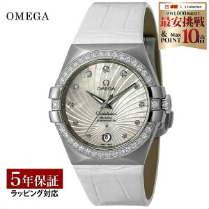 �I���K OMEGA ���f�B�[�X ���v CONSTELLATION �R���X�e���[�V���� �R�[�A�N�V���������� �z���C�g�p�[�� 123.18.35.20.55.001�y���[�����������z