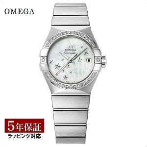 �I���K OMEGA ���f�B�[�X ���v CONSTELLATION �R���X�e���[�V���� �R�[�A�N�V���������� �z���C�g�p�[�� 123.15.27.20.05.001�y���[�����������z