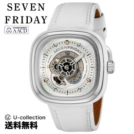 セブンフライデー SEVENFRIDAY メンズ 時計 P-SERIES 自動巻 ホワイト P1C / 01 時計 腕時計 高級腕時計 ブランド 【ローン金利無料】