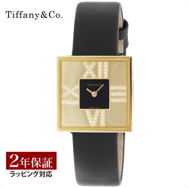 【OUTLET】 ティファニー Tiffany&Co. レディース 時計 AtlasCocktailSquareLady アトラス カクテル スクウェア クォーツ ブラック Z1950.10.50E10A40E 時計 腕時計 高級腕時計 ブランド 【箱なし】