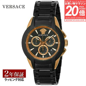 �_���������}���\��Max�|�C���g20�{�^ ���F���T�[�`�F ���F���T�[�` VERSACE �����Y ���v CHARACTER CHRONO �N�H�[�c �u���b�N VEM800418 ���v �r���v �����r���v �u�����h �y���[�����������z