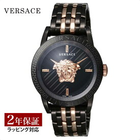 【OUTLET】 ヴェルサーチェ ヴェルサーチ VERSACE メンズ 時計 V-CODE コード クオーツ ブラック VESN00622 時計 腕時計 高級腕時計 ブランド 【当店限定】【クリアランス】