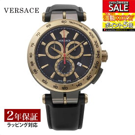 ヴェルサーチェ ヴェルサーチ VERSACE メンズ 時計 AION Chrono gent クォーツ ブラック VE6CA0323 時計 腕時計 高級腕時計 ブランド