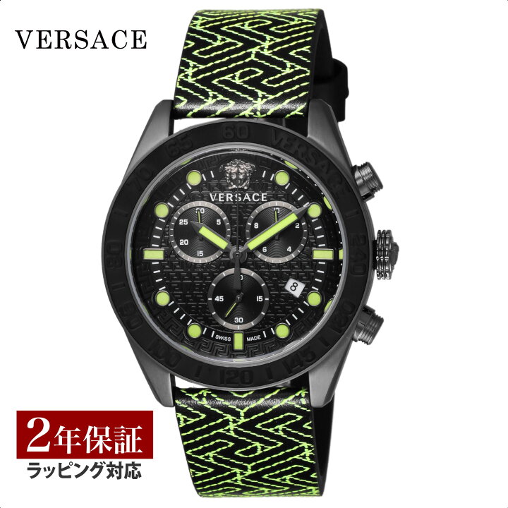 楽天市場】ヴェルサーチェ VERSACE メンズ 時計 グレカドームクロノ 