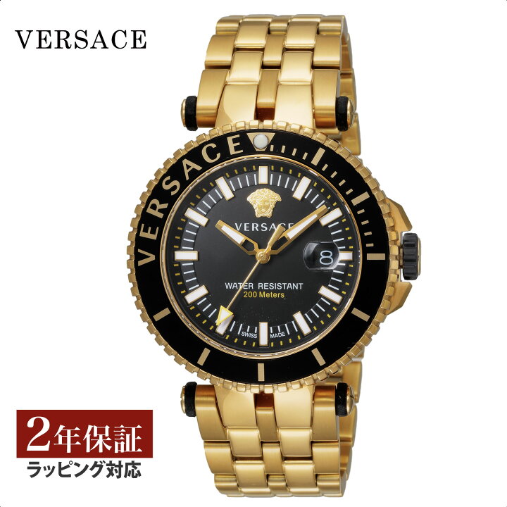 楽天市場】ヴェルサーチェ VERSACE メンズ 時計 ブイ レース ダイバー 