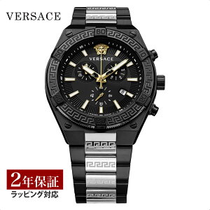 ���F���T�[�`�F ���F���T�[�` VERSACE �����Y ���v SPORTY GRECA �X�|�[�e�B�[ �O���J �N�H�[�c �u���b�N VESO01022 ���v �r���v �����r���v �u�����h