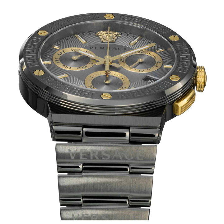 楽天市場】ヴェルサーチェ VERSACE メンズ 時計 グレカロゴ GRECA LOGO 