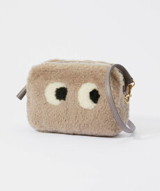 アニヤ ハインドマーチ ANYA HINDMARCH 5050925 170109 ショルダーバッグ Cross Body Eyes in Shearling with Smooth Eco Leather レディース バッグ クロスボディ アイズ 斜め掛け プレゼント 肩掛け お出かけ オシャレ ギフト 鞄 かばん 旅行 ポルチーニ ベージュ