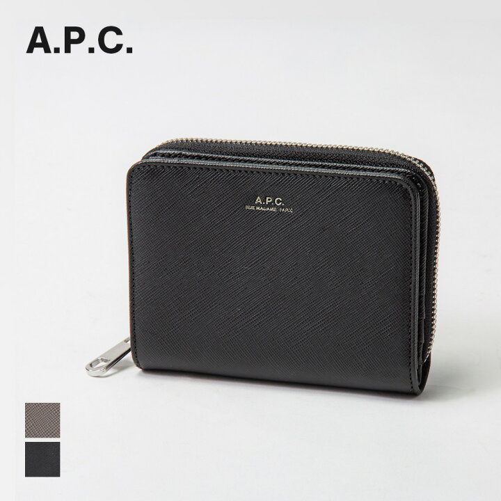 楽天市場】APC アーペーセー A.P.C. PXBJQ H63087 二つ折り財布 メンズ  