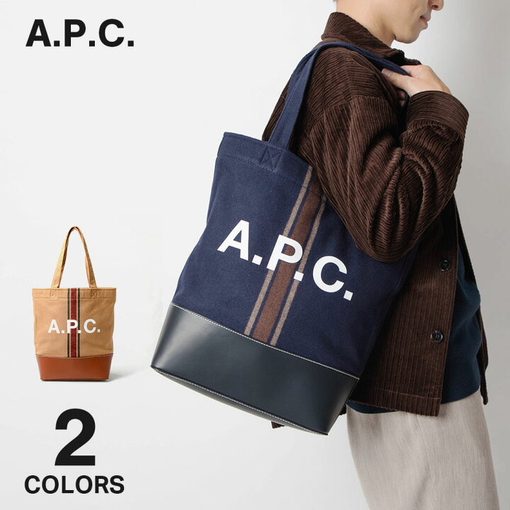 楽天市場】APC アーペーセー A.P.C. WOANA M61444 トートバッグ メンズ  