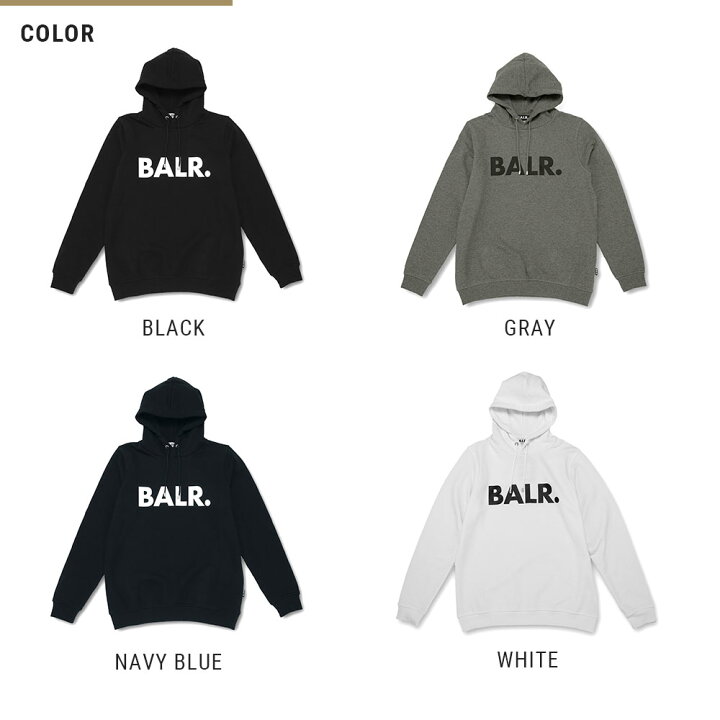 楽天市場】ボーラー BALR Brand Hoodie パーカー メンズ フーディー 