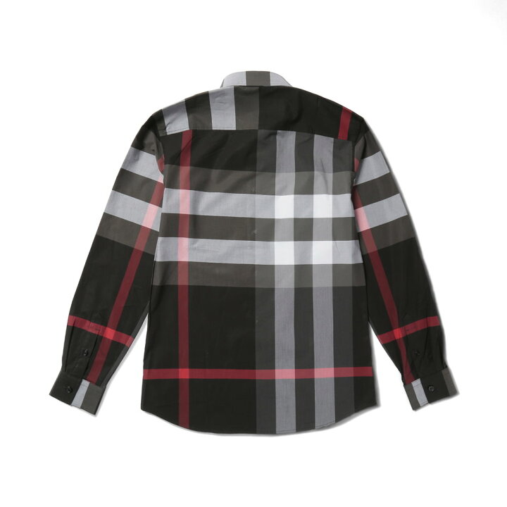 楽天市場】バーバリー BURBERRY シャツ メンズ チェック ストレッチ 