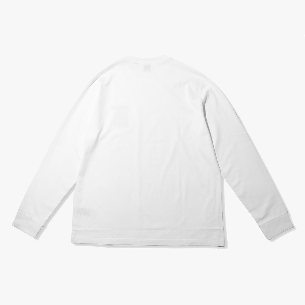 バーバリー BURBERRY Tシャツ メンズ ロンT トップス ロングTシャツ ロングスリーブ モノグラム ブラック 長袖 綿100% ブラック  ホワイト XS / S / M / L 80245991 80246001 | U-STREAM