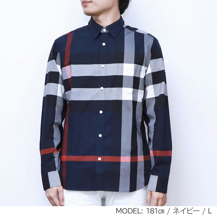 楽天市場】バーバリー BURBERRY WINDSOR シャツ メンズ トップス 