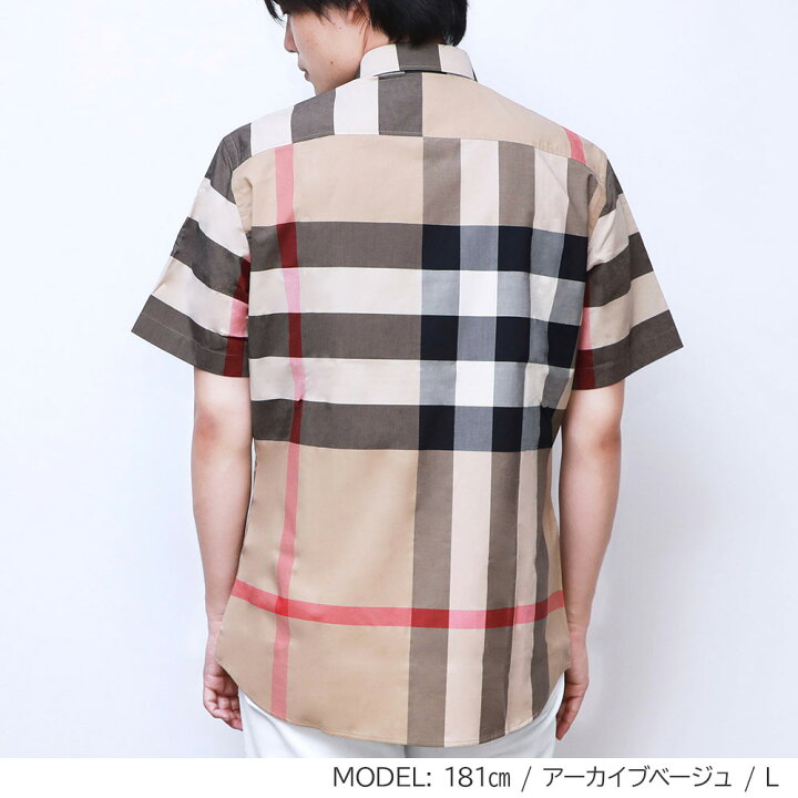 楽天市場】バーバリー BURBERRY SOMERTON SS シャツ メンズ ショート 
