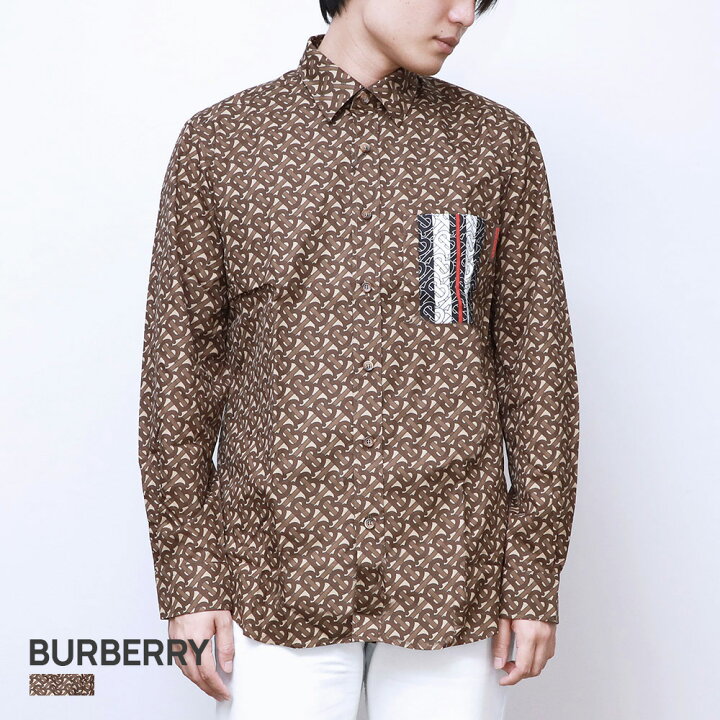 楽天市場】バーバリー BURBERRY CHATHAM TBM シャツ メンズ モノグラム 