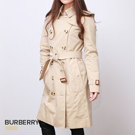 バーバリー BURBERRY トレンチコート レディース アウター コート スプリングコート ジャケット カジュアル ビジネス 秋冬 ベージュ ミッドレングス ハニー 4～12 80279931