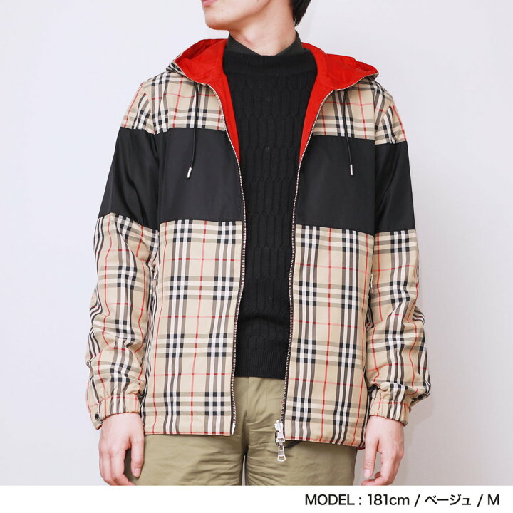 楽天市場】バーバリー BURBERRY ナイロンジャケット メンズ トップス 
