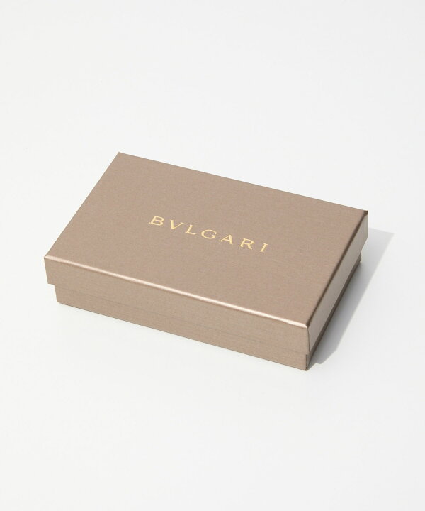 BVLGARI レザー ボックス ブラウン