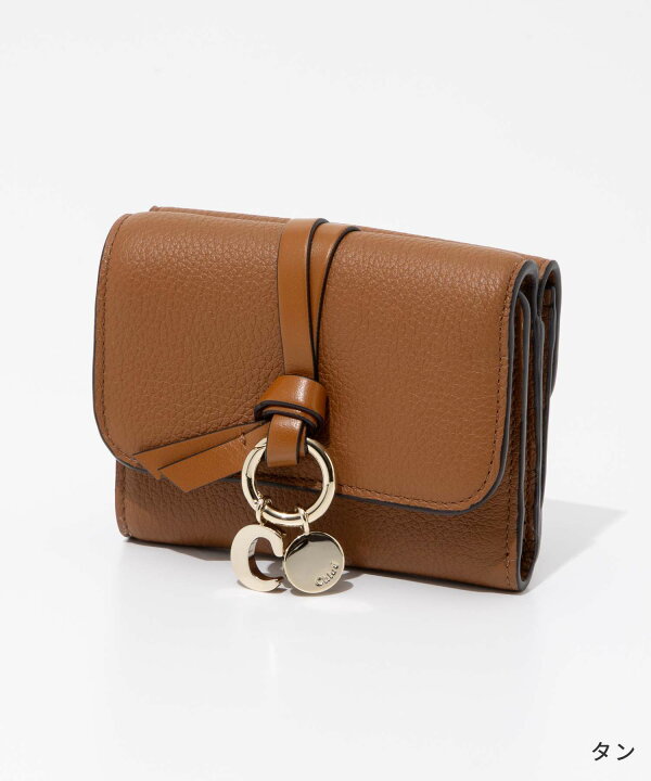 楽天市場】クロエ Chloe CHC21WP945F57 三つ折り財布 ALPHABET  