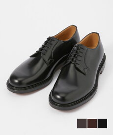 チャーチ Church's EEB001 9XV ビジネスシューズ SHANNON メンズ シューズ ポリッシュドバインダー ダービー 本革 革靴 カジュアル ビジネス レザー 通勤 通学 プレゼント ギフト 贈り物 レースアップ プレーントゥ お祝い バーガンディー ブラック 25.0〜29.0cm