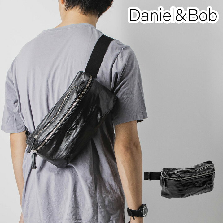 楽天市場】ダニエル&ボブ DANIEL&BOB ボディバッグ メンズ バック 黒 