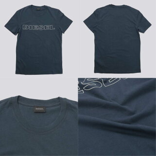 楽天市場 ディーゼル Diesel Tシャツ Umlt Jake メンズ 半袖 トップス ラウンドネック シャツ カジュアル ブランド おしゃれ 無地 綿 ブラック ネイビー ホワイト 白 黒 S M L Xl Xxl 大きいサイズ 00cg46 0darx U Stream