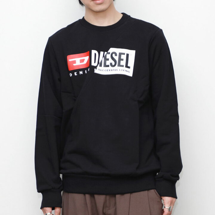 楽天市場】ディーゼル DIESEL S-GIRK-CUTY スウェット メンズ  