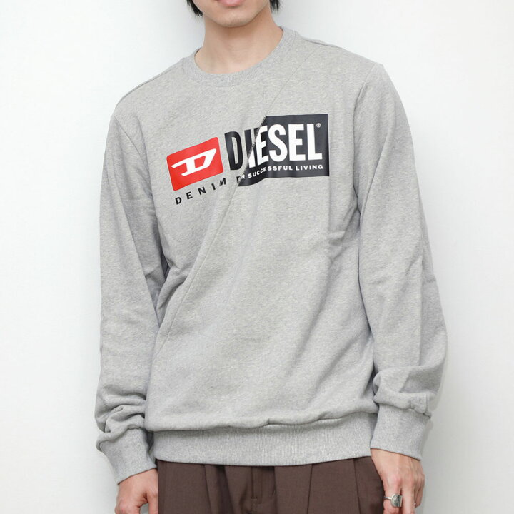 楽天市場】ディーゼル DIESEL S-GIRK-CUTY スウェット メンズ  