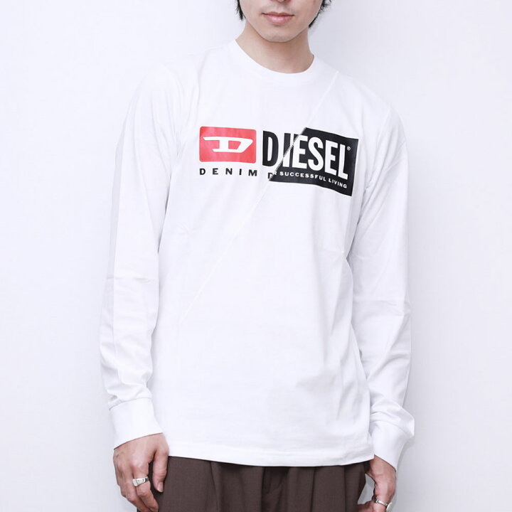 楽天市場】ディーゼル DIESEL T-DIEGO-LS-CUTY Tシャツ メンズ 長袖  