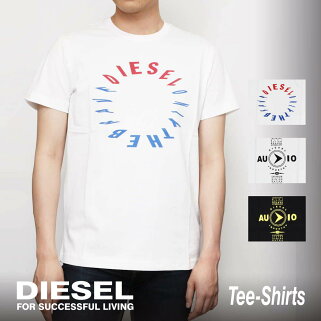 ディーゼル DIESEL T-DIEGO-Y2 MAGLIETTA メンズ トップス Tシャツ - カットソー シンプル サークル ロゴ 　Tシャツ　クルーネックブランド ティーシャツ シャツ カットソー カジュアル