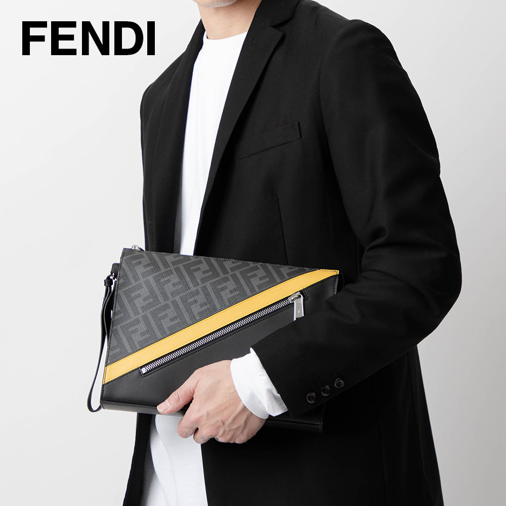 楽天市場】フェンディ FENDI 7VA491 A9XS セカンドバッグ メンズ