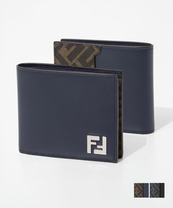 楽天市場】フェンディ FENDI 7M0356 AFF2 二つ折り財布 メンズ 財布 