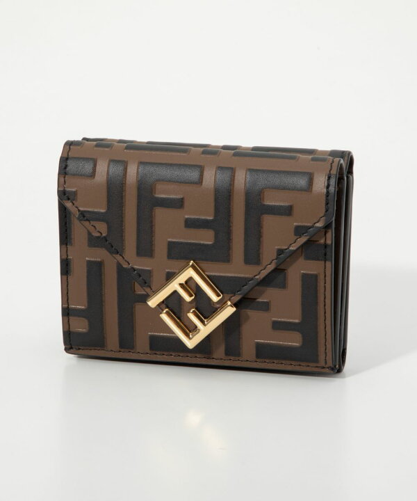 楽天市場】フェンディ FENDI 8M0480 ADYM 三つ折り財布 レディース 