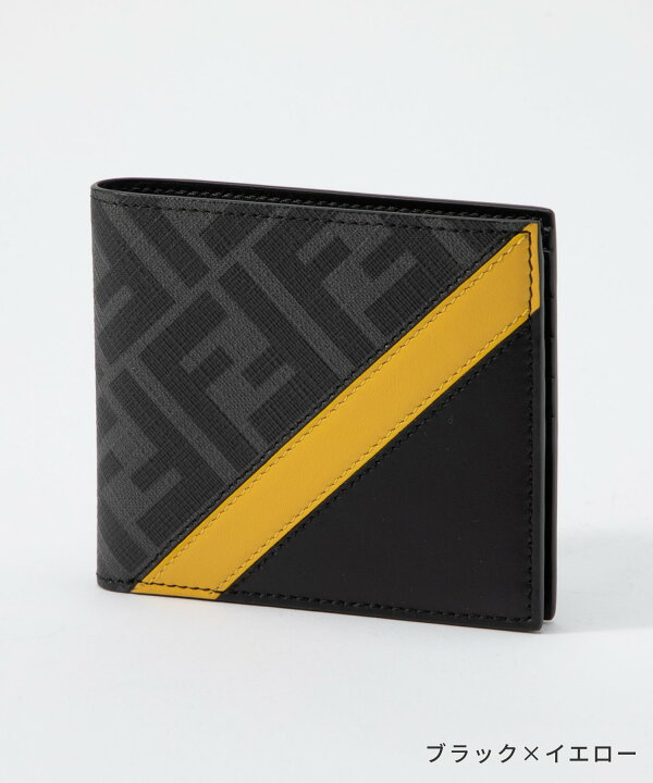 楽天市場】フェンディ FENDI 7M0169 A9XS 二つ折り財布 メンズ 財布 