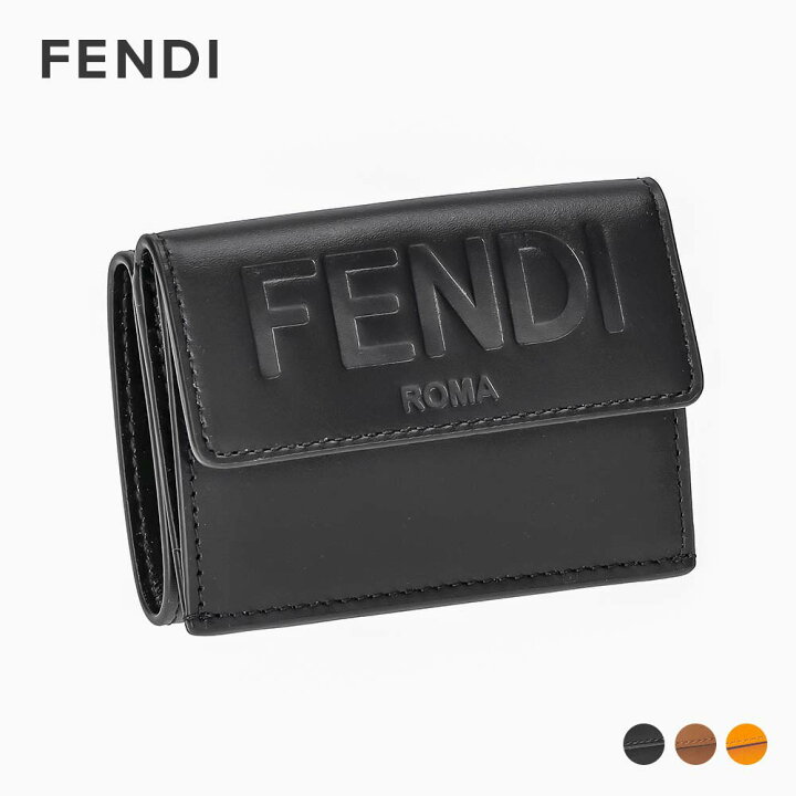 楽天市場】フェンディ FENDI 8M0395 0AAYZ 三つ折り財布 レディース  