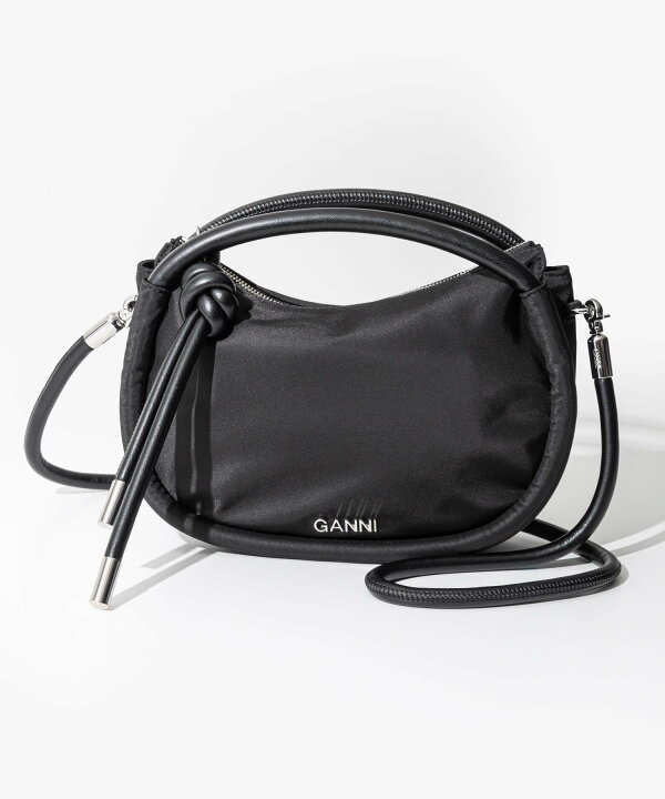 楽天市場】ガニー GANNI Knot Mini Bag A4480 5719 099 レディース 
