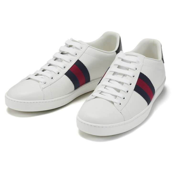 楽天市場】グッチ GUCCI スニーカー レディース エース レザー 
