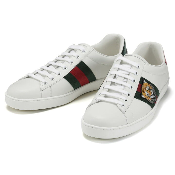 楽天市場 グッチ Gucci スニーカー メンズ エース エンブロイダリー付き シューズ 靴 Ace レザー タイガー 02jp0 9064 ホワイト 白 カジュアル ブランド 大きいサイズ U Stream 楽天市場 グッチ Gucci スニーカー メンズ エース エンブロイダリー付き シューズ 靴 Ace レザー タイガー 02jp0 9064 ホワイト 白 カジュアル ブランド 大きいサイズ U Stream
