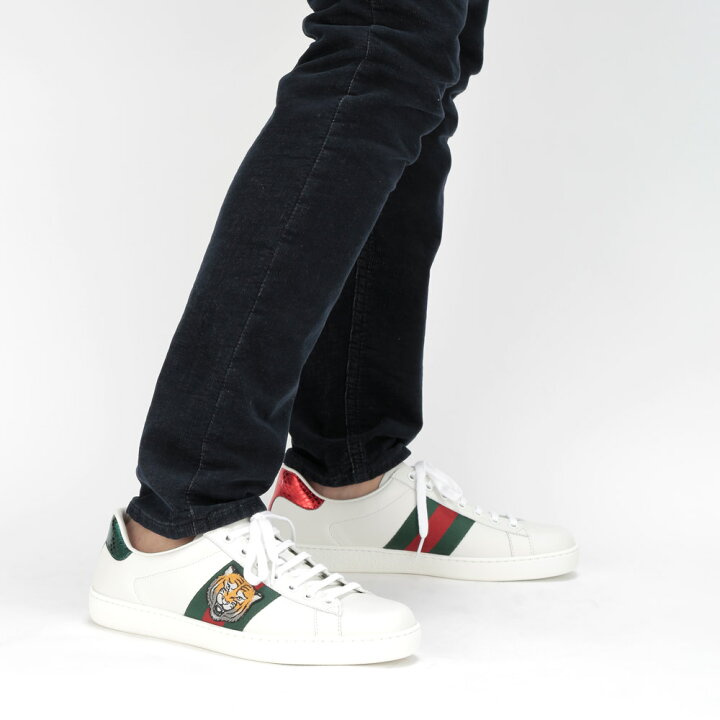 楽天市場】グッチ GUCCI スニーカー メンズ エース エンブロイダリー 