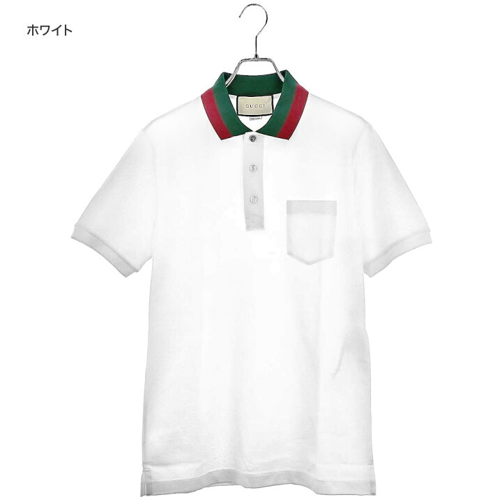 楽天市場】グッチ GUCCI ポロシャツ メンズ 半袖 トップス 408321 