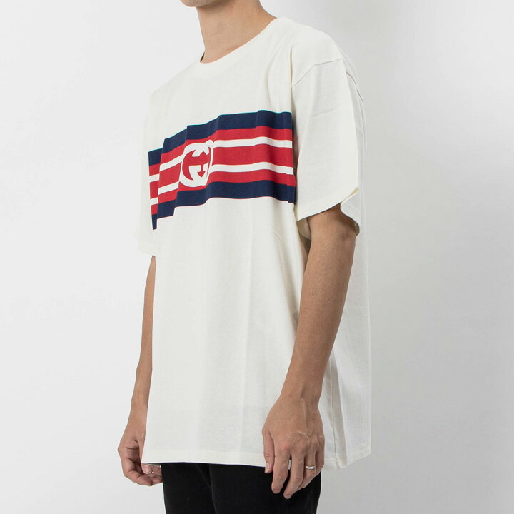 楽天市場】グッチ GUCCI 半袖Tシャツ 616036 XJDAG メンズ トップス  