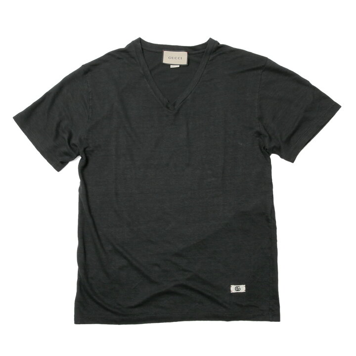 楽天市場】グッチ GUCCI 半袖Tシャツ メンズ トップス 半袖 ダブルG V 