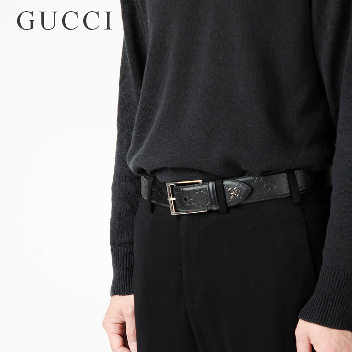 楽天市場】グッチ GUCCI 474311 CWC1N ベルト メンズ ファッション小物  