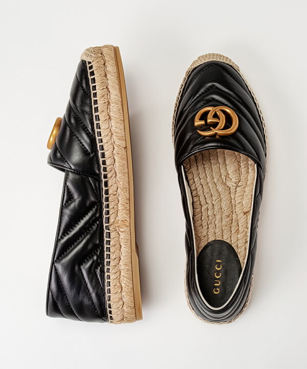 GUCCI/プラットフォーム エスパドリーユ/日本未入荷