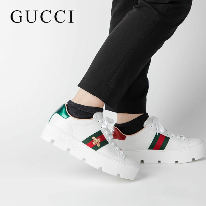 楽天市場】グッチ GUCCI 577573 DOPE0 スニーカー エース レディース 