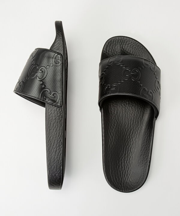 楽天市場】グッチ GUCCI 681880 UKU00 サンダル メンズ GG スライド 