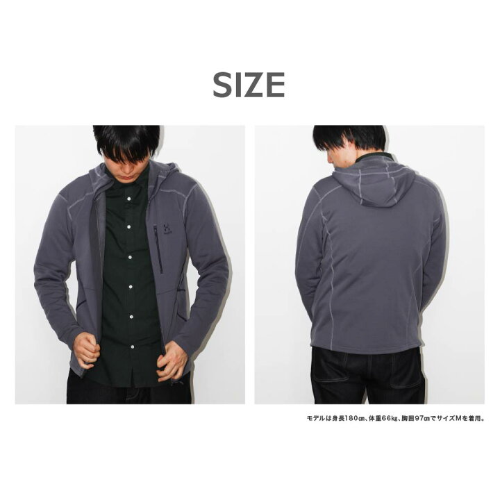 楽天市場】ホグロフス Haglofs BUNGY HOOD フリース ジャケット 