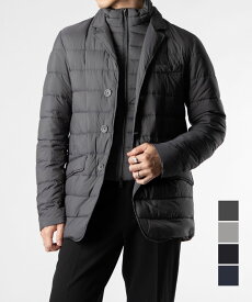 ヘルノ HERNO PI001ULE 12456Z ジャケット メンズ アウター レジェンド ダウンジャケット 防寒着 ビジネス カジュアル 長袖 ナイロン 撥水 秋冬 ウェア シンプル ギフト プレゼント スタンドカラー 暖かい LEGEND ネイビー ブラック 44〜52